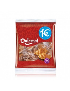 DULCESOL CROISSANTS MINI CACAO B/120 GR 1€