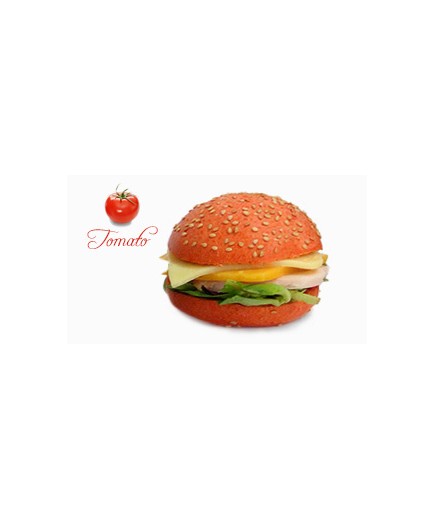 PAN HAMBURGUESA MINI HAPPY BUNS TOMATE CONG. C/50U