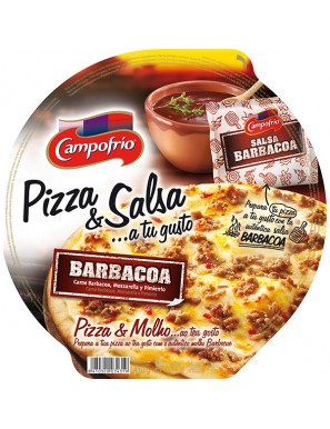 PIZZA CAMPF/410.GR.CARNE/BARBACOA C/3543