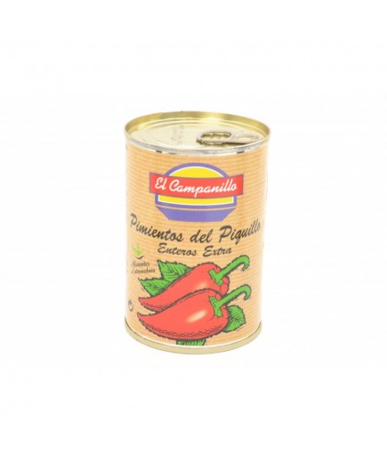 PTO.PIQUILLO EXTRA CAMPANILLO LATA 390 GR.