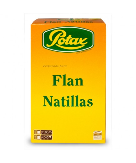 FLAN NATILLAS POTAX  PAQUETE 1 KG