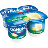 DANONE YOGUR SABOR LIMON PACK 4 UD