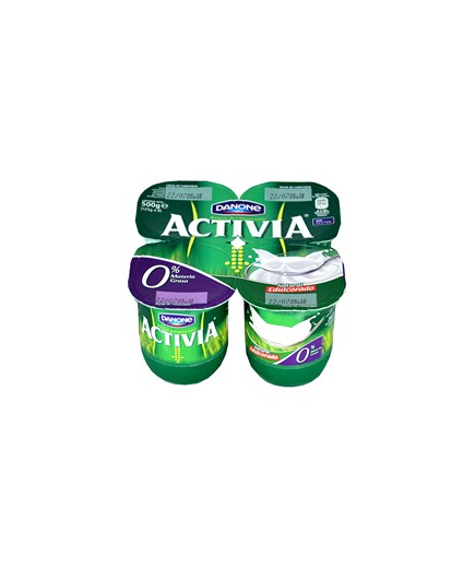 DANONE VITALINEA 0% NATURAL PACK-4 UD