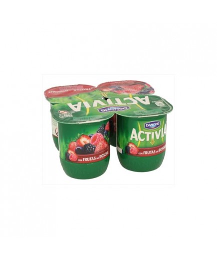 DANONE VITALINEA 0% FRUTAS DEL BOSQUE PACK-4 UD