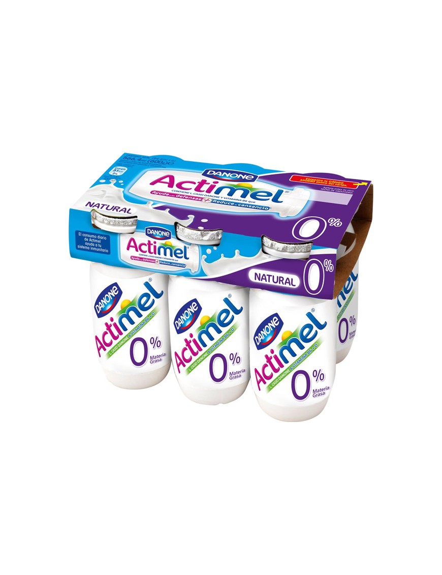 DANONE ACTIMEL 0%DESNATADO PACK- 6UD