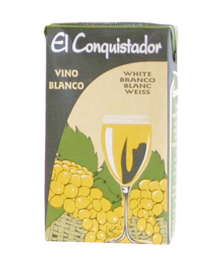 VINO BRICK CONQUISTADOR/GRAN DUQUE BLANCO 1 LITRO