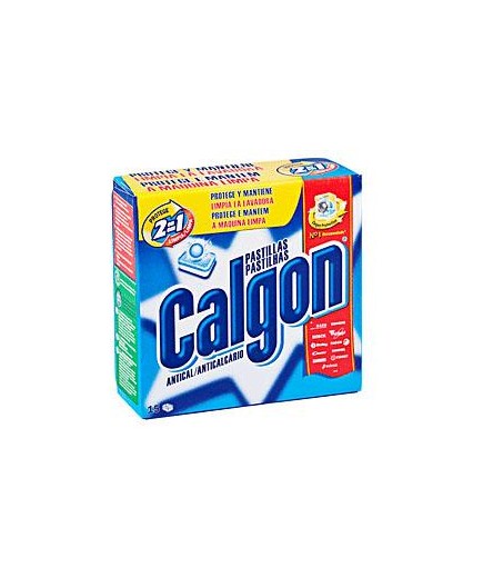 CALGON ANTICAL LAVADORA PASTILLAS C/15 UD