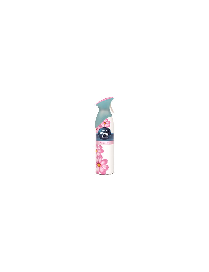 AMBIENTADOR AMBIPUR FLORES Y BRISA SPRAY B/300ML