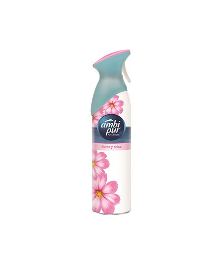 AMBIENTADOR AMBIPUR FLORES Y BRISA SPRAY B/300ML