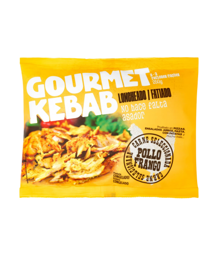 KEBAB POLLO TIRAS GOURMET KEBAB B/250 GRS