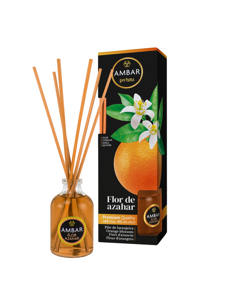 AMBIENTADOR AMBAR FLOR DE AZAHAR MIKADO B/50 ML