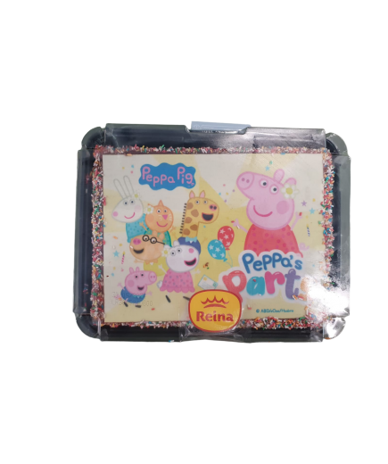 TARTA REINA INFANTIL PEPPA PIG 8 RACIONES