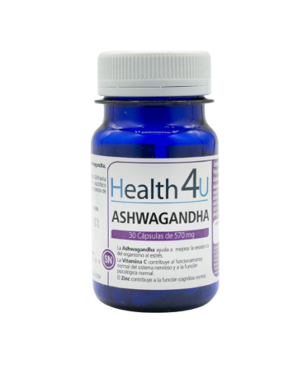 HEALTH4U ASHWAGANDA, ZINC Y V-6 CAPSULAS  B/30 UD