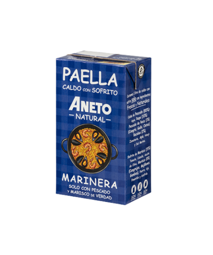 CALDO ANETO 100% NATURAL PAELLA B/ 1 L