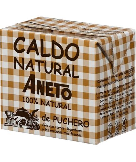 CALDO ANETO 100% NATURAL PUCHERO B/ 500 ML