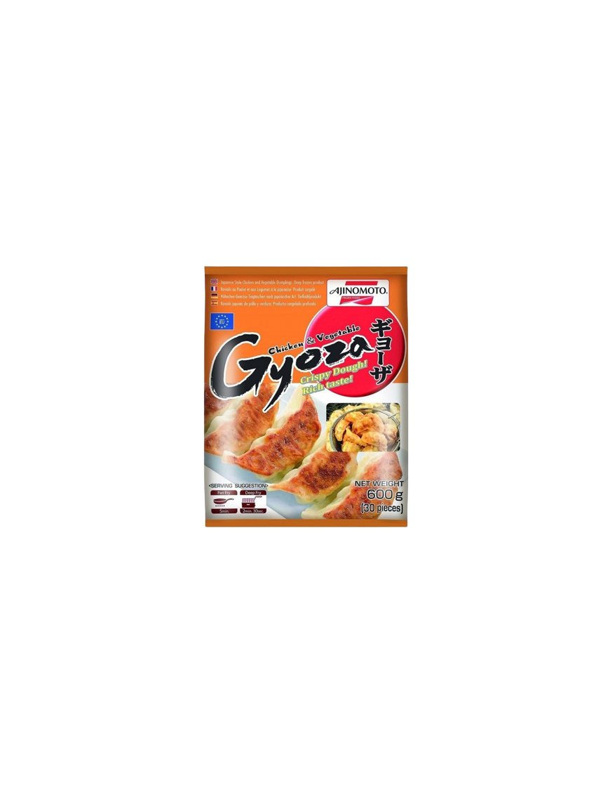 JP GYOZAS AJINOMOTO POLLO Y VERDURAS 600 GR CONG.