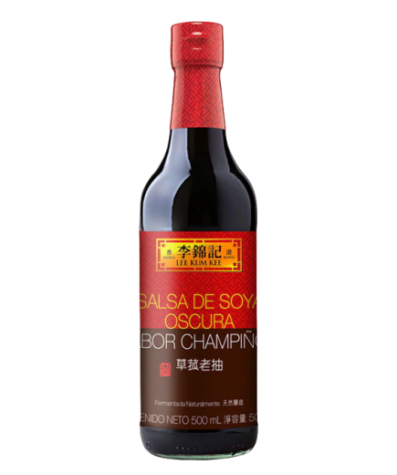 JP SALSA DE SOJA OSCURA CHAMPIÑONES 500 ML