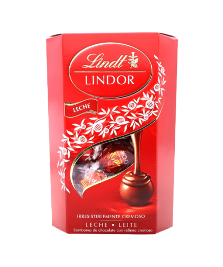 BOMBON LINDT LINDOR LECHE EST/200 GR