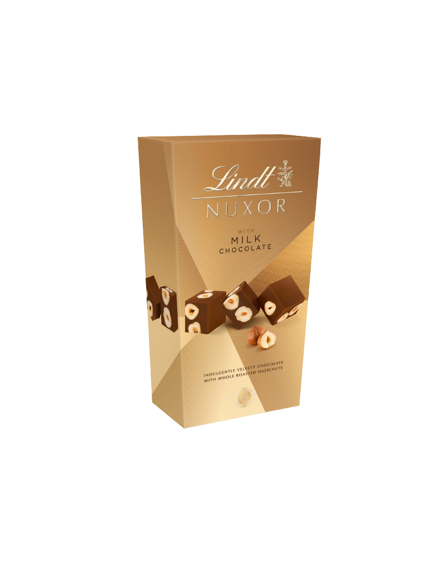 BOMBON LINDT NUXOR CHOCO/LECHE EST/ 165GR