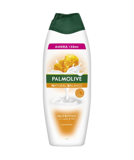 GEL BAÑO PALMOLIVE NB MIEL/LECHE  B/650 ML