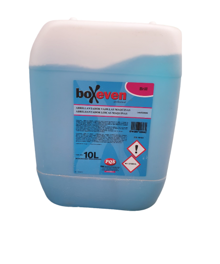 ABRILLANTADOR VAJILLA BOXEVEN/PQS GARRAFA 10 L