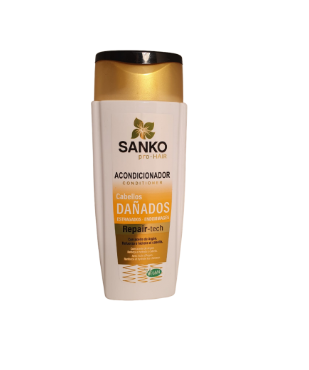 ACONDICIONADOR SANKO CABELLOS DAÑADOS  B/300 ML