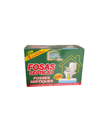 ACTIVADOR FOSAS SEPTICAS MPL C/20 SOBRES 20 GR