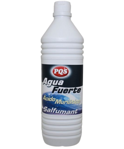 AGUA FUERTE SALFUMANT PQS BOTELLA 1 LITRO