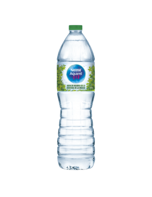 AGUA MINERAL NESTLE AQUAREL NATURAL PET 1,5 L