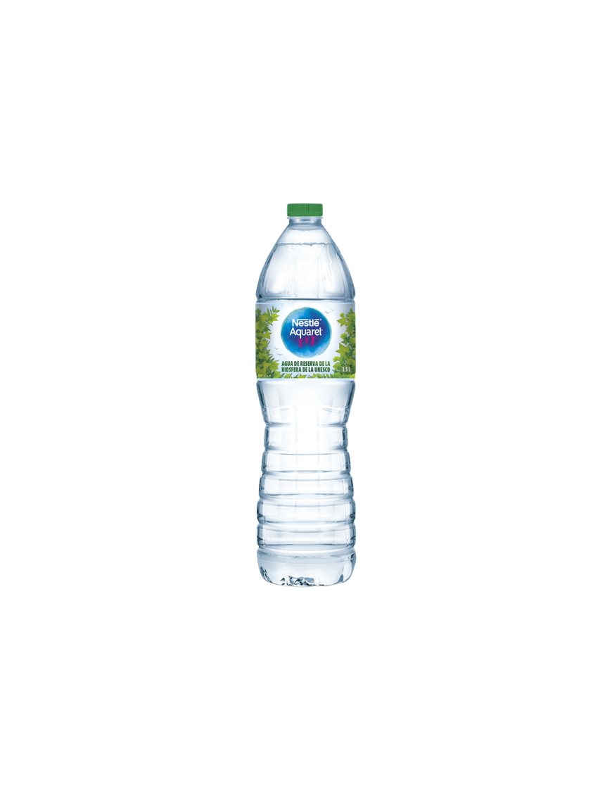 AGUA MINERAL NESTLE AQUAREL NATURAL PET 1,5 L