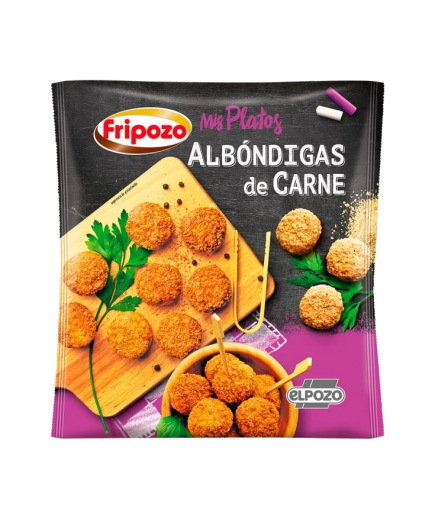 ALBONDIGAS  CONG. CARNE  FRIPOZO BOLSA 500GR