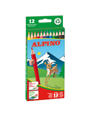 PP LAPIZ ALPINO COLORES PAQUETE 12 UD