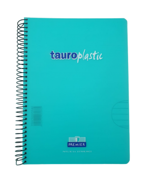 PP CUADERNO TAUROPLASTI 80H 4º PAUTA HORIZONTAL UD