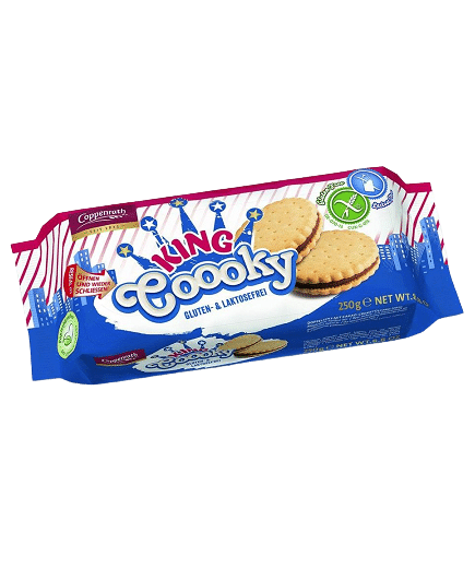 GALLETA CHOCOLATE KING COOKY S/GLUTEN 250GR