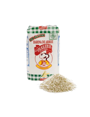 HARINA DE ARROZ LAS PANAERAS S/GLUTEN P/500 GR