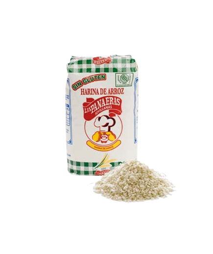 HARINA DE ARROZ LAS PANAERAS S/GLUTEN P/500 GR