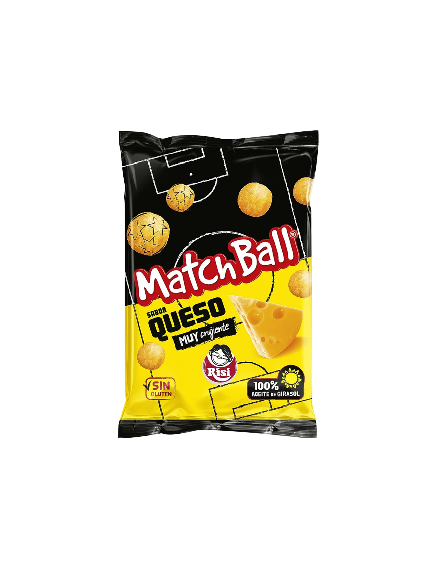 MATCH BALL RISI SABOR QUESO S/GLUTEN   B/105 GR