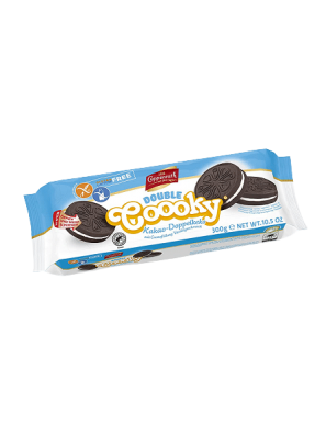 S/GLUTEN GALLETAS COOOKY DOUBLE RELLENAS P/300 GR