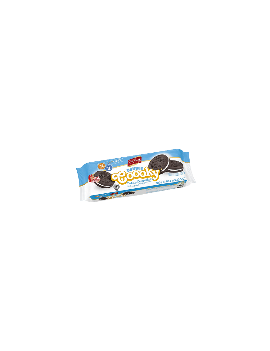 S/GLUTEN GALLETAS COOOKY DOUBLE RELLENAS P/300 GR