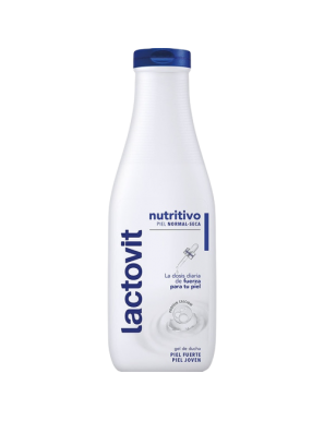 GEL BAÑO LACTOVIT NUTRITIVO BOTELLA 550 ML