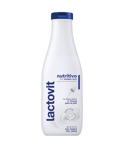 GEL BAÑO LACTOVIT NUTRITIVO BOTELLA 550 ML