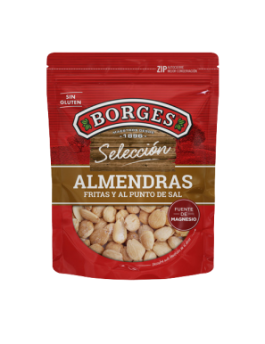 ALMENDRA FRITAS AL P.SAL BORGES B/80.GR.