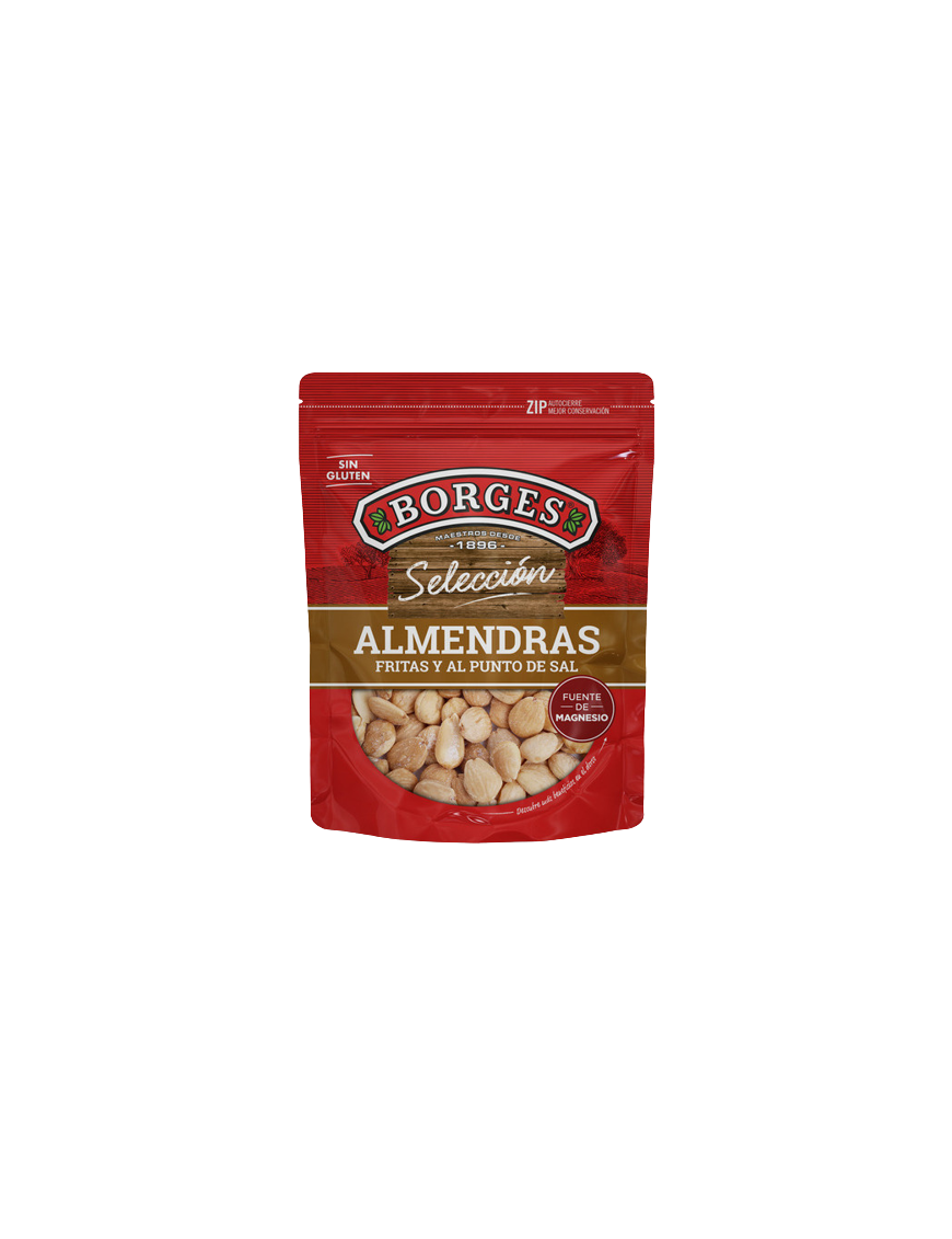 ALMENDRA FRITAS AL P.SAL BORGES B/80.GR.