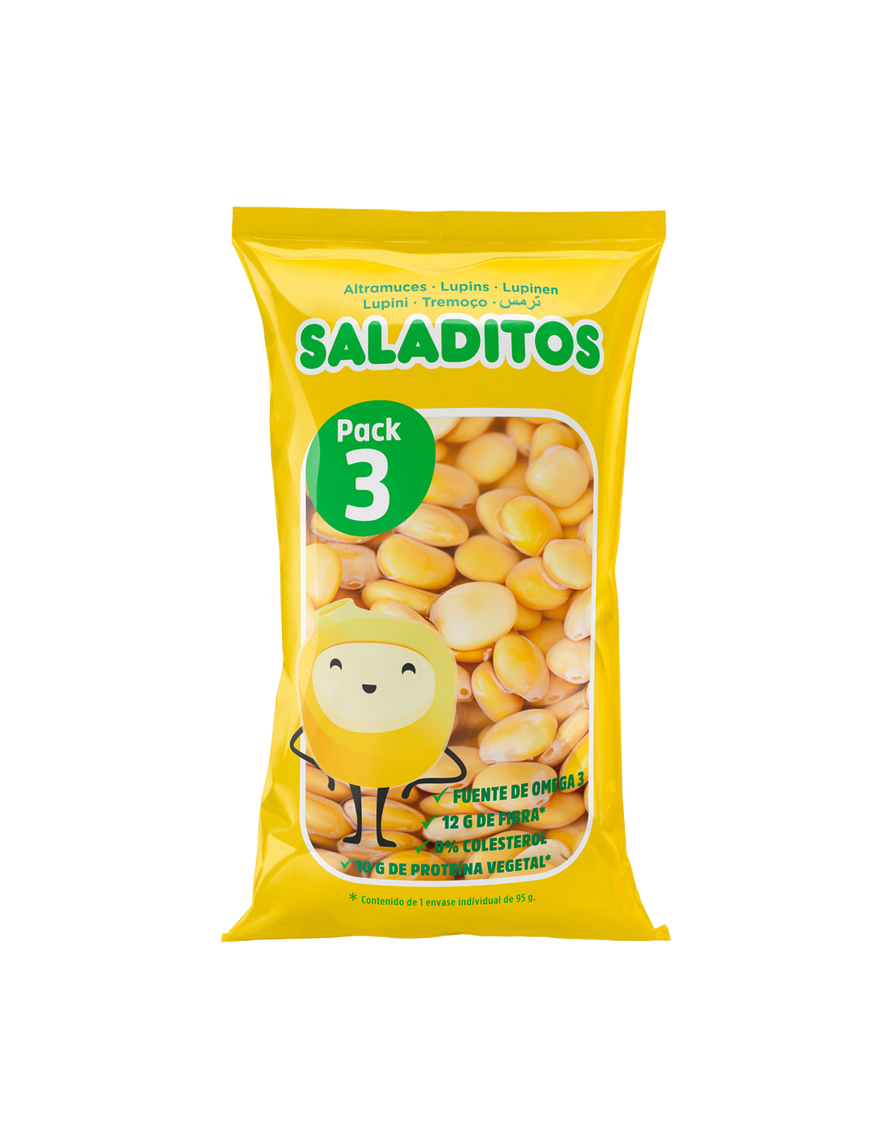 ALTRAMUCES SALADITOS PACK/3UD 285GR