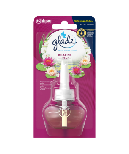 AMBIENTADOR GLADE ELECTRIC RELAX ZEN RECAMBIO