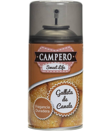 AMBIENTADOR RECAMBIO CAMPERO GALLETA CANELA 250ML