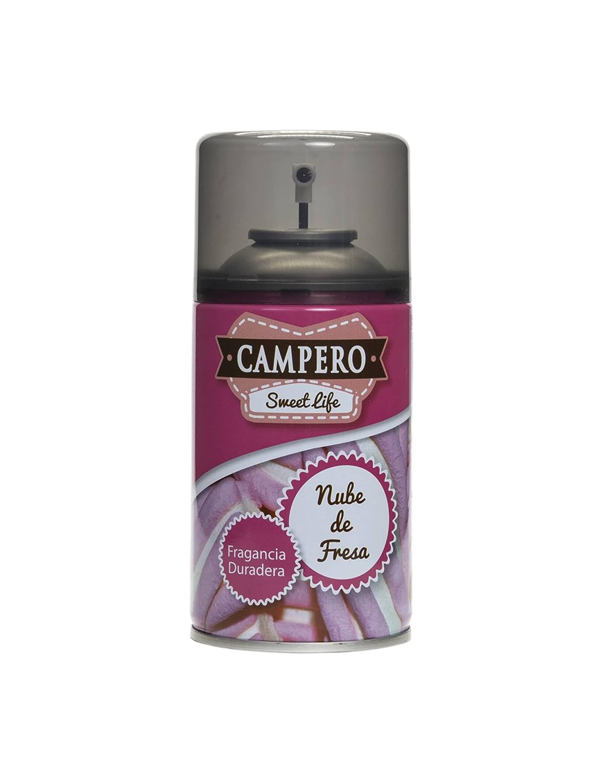 AMBIENTADOR RECAMBIO CAMPERO NUBE FRESA 250 ML