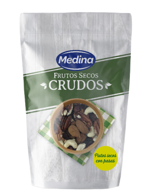 AP.MEDINA MIX F/S CRUDOS CON PASAS 100GR C.903