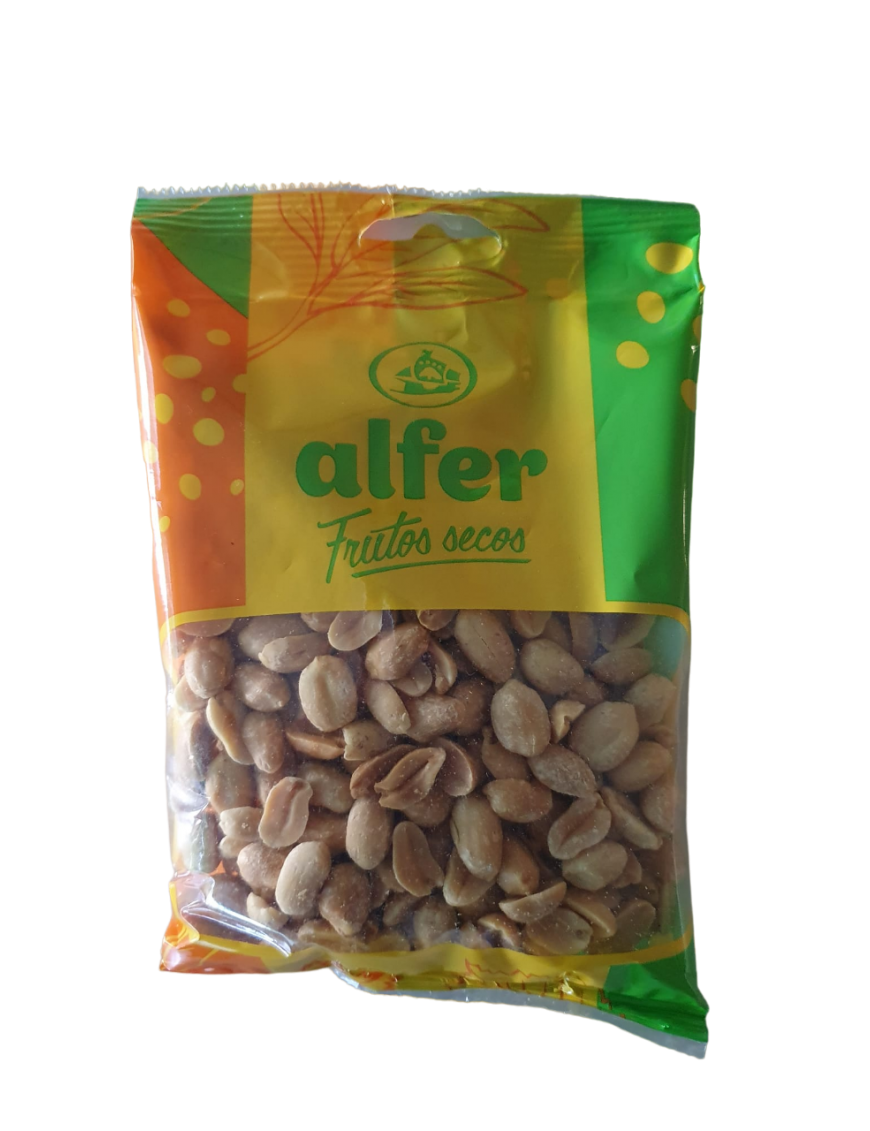 APERITIVOS ALFER CACAHUETES REP.FRITO (1€)180 GR.