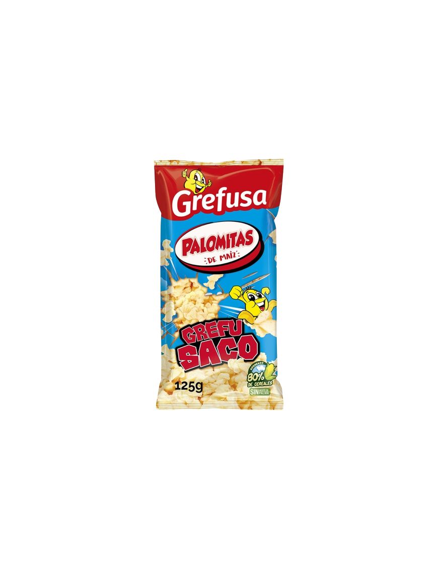 APERITIVOS GREFUSA PALOMITA MAIZ SACO B/125GR1,20€